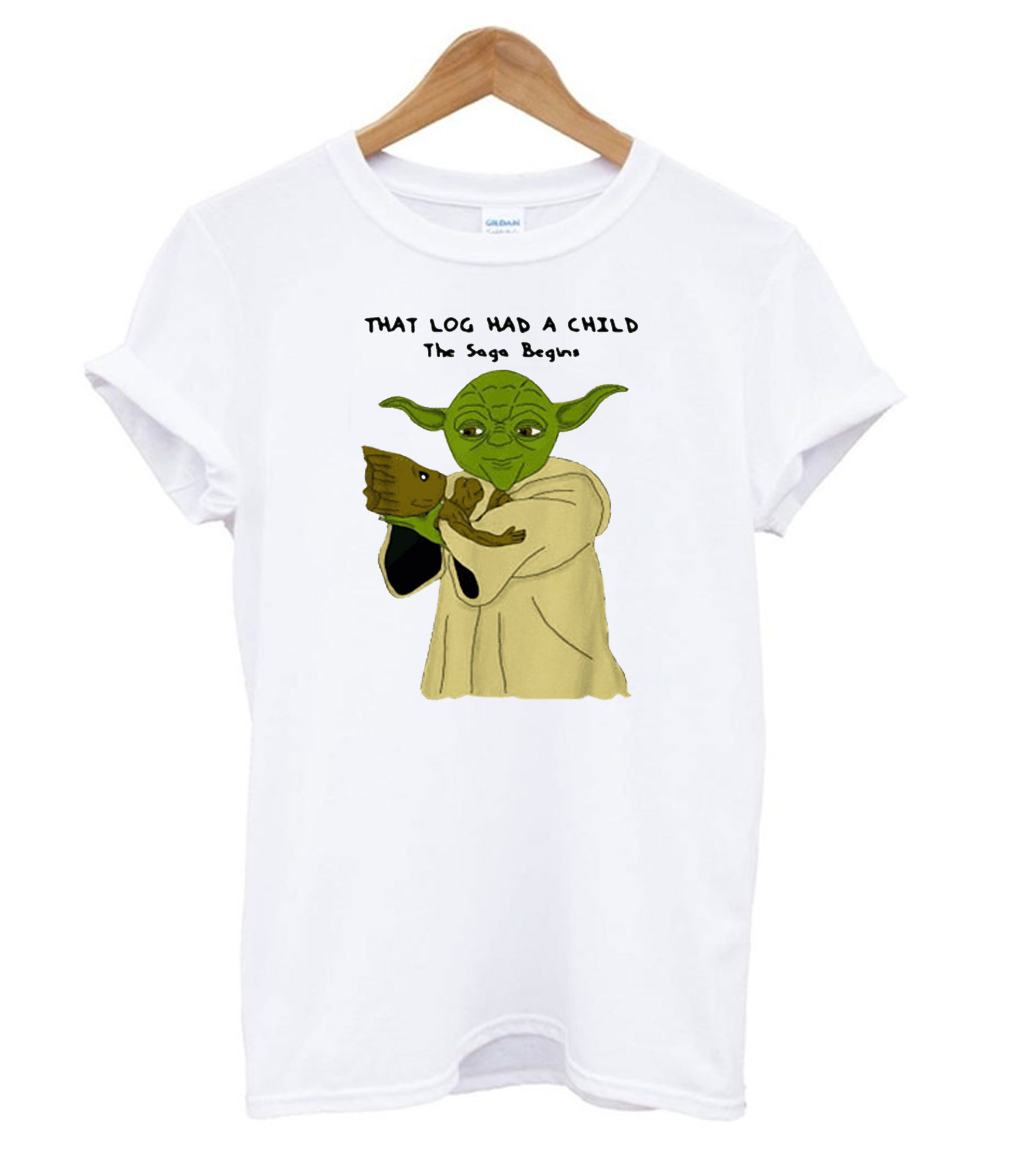Yoda and Baby Groot T-shirt