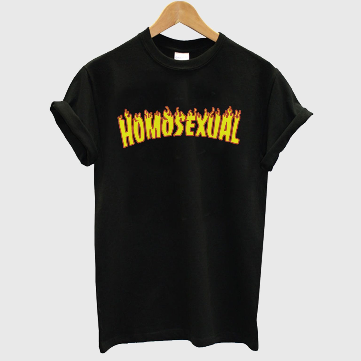 Homosexual Thrasher Flame T Shirt