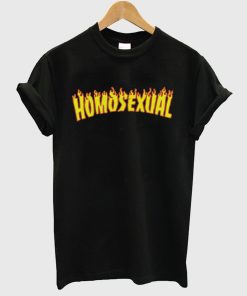 Homosexual Thrasher Flame T Shirt