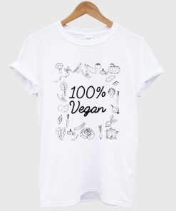 100% Pure Vegan – World Vegetarian Day T shirt