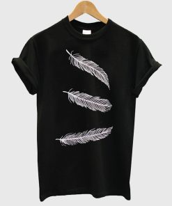 3 Feathers Drop Dead T-shirt