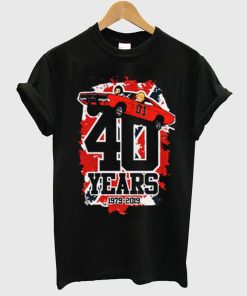 40 Years 1979-2019 The Dukes of Hazzard T Shirt