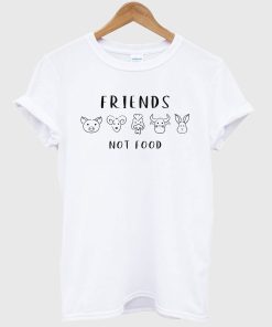 Animal Are Friends Not Food T shirt