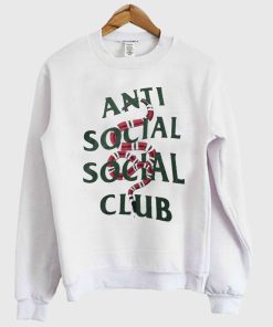 Anti Social Social Club Snakes Sweatshirt