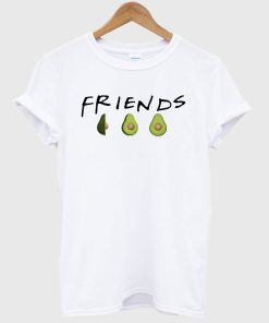Avocado Friends Vegans Vegetarians T shirt