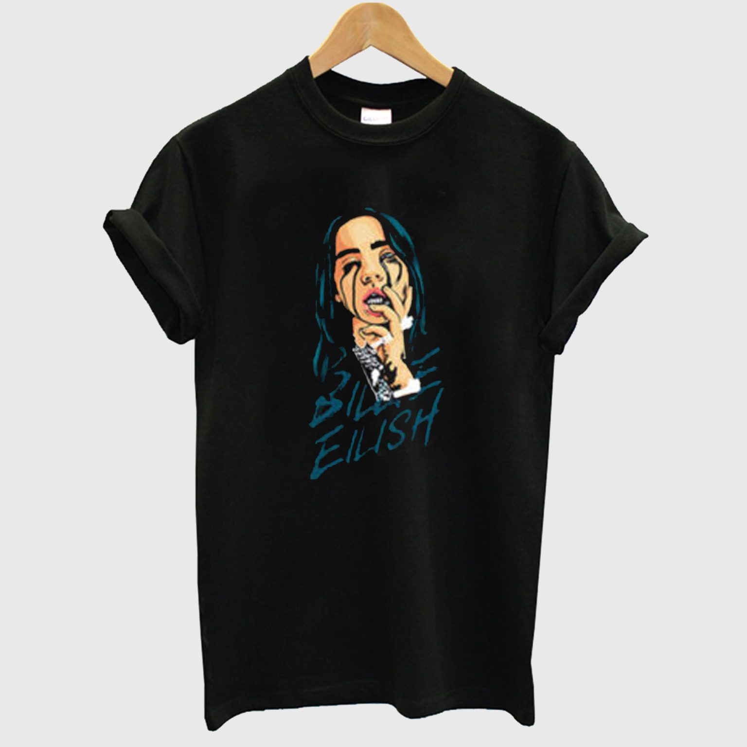 Compre Billie Elish Streetwear T Shirt