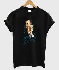Compre Billie Elish Streetwear T Shirt