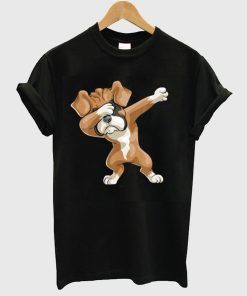 Dabbing Boxer Dog T shirt