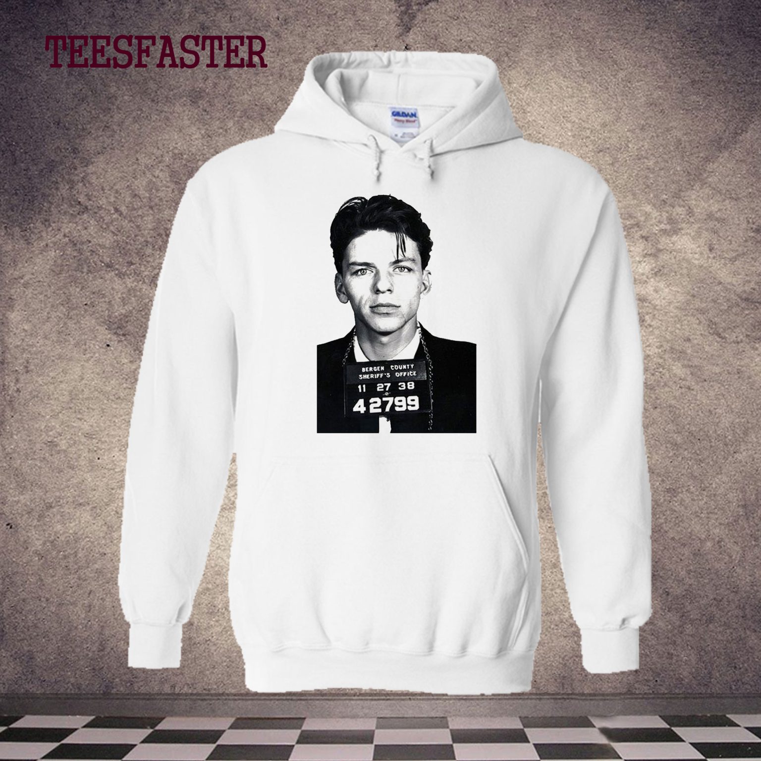 Frank Sinatra Mugshot Hoodie
