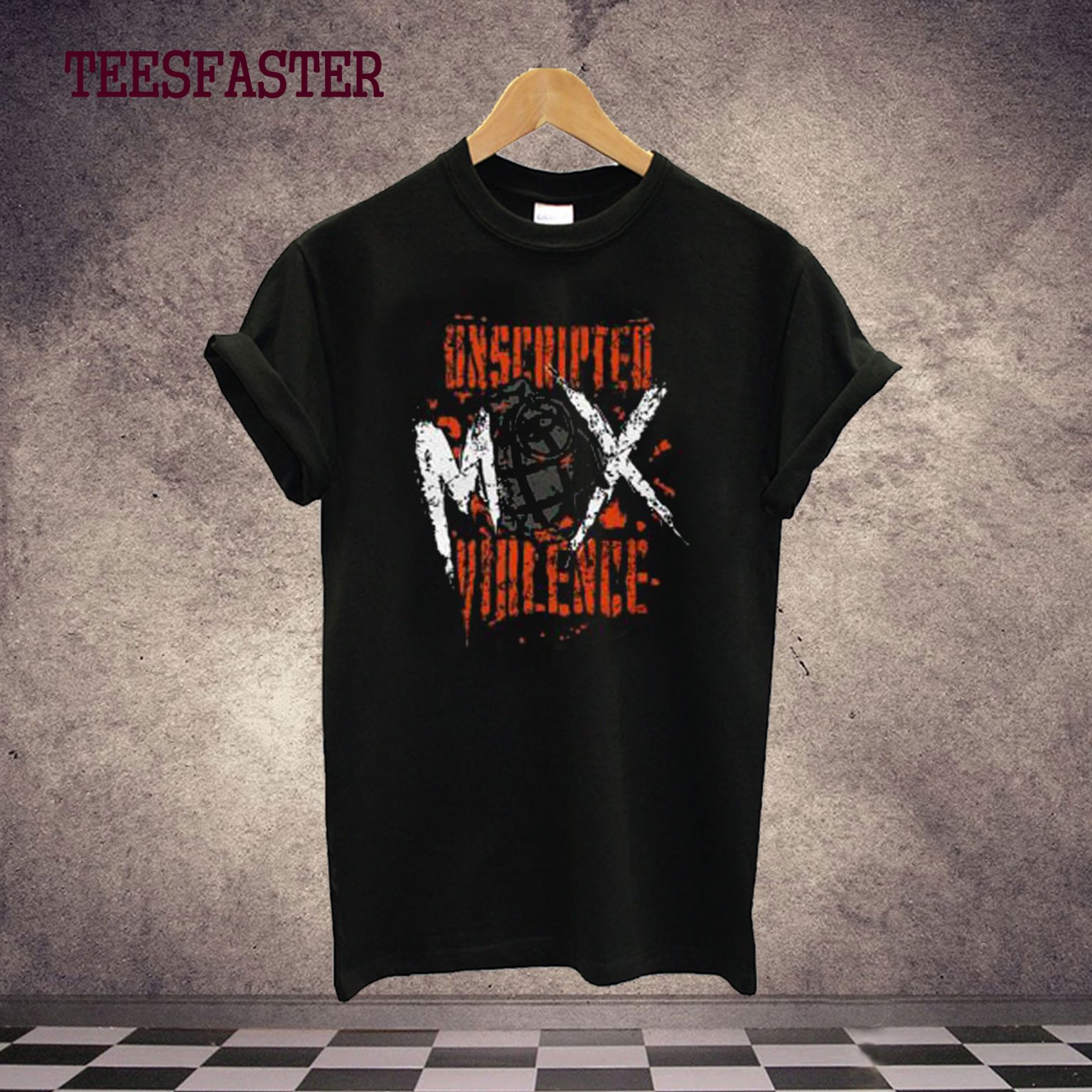 Jon Moxley Unscripted Violence T Shirt