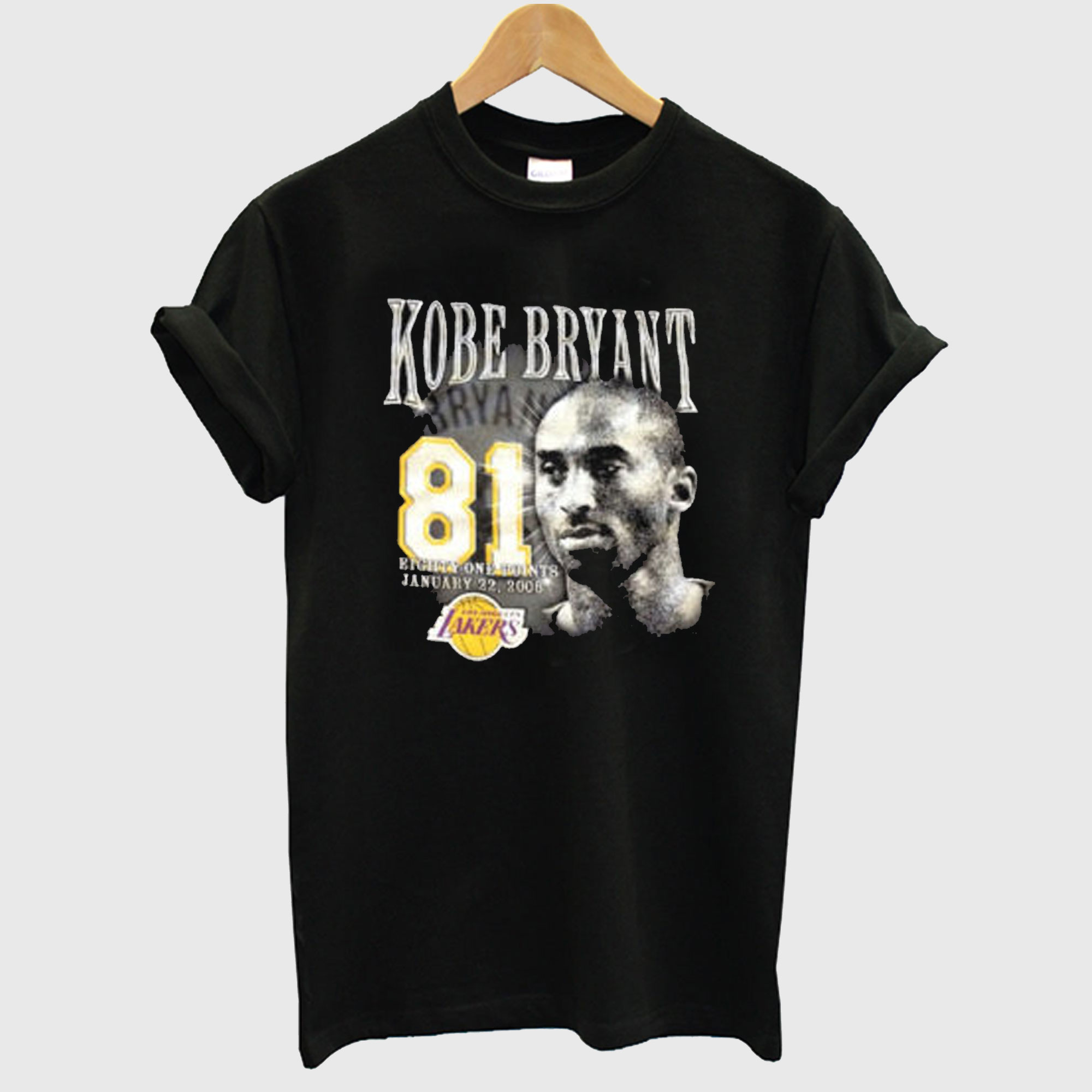 kobe 81 points t shirt