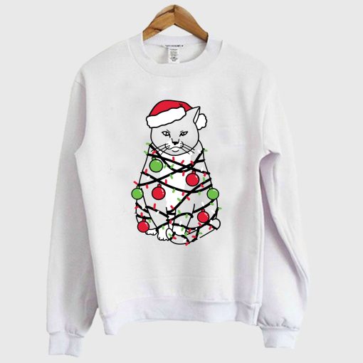 Meowy Christmas Sweatshirt