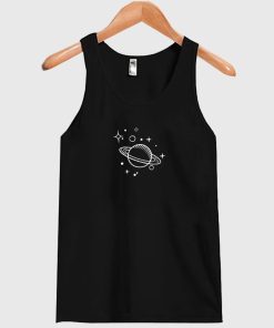 Ribbed Planet Star Tank top