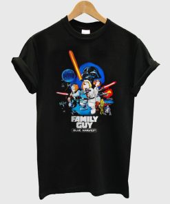 Star Wars family guy Blue Harvest T Shirt