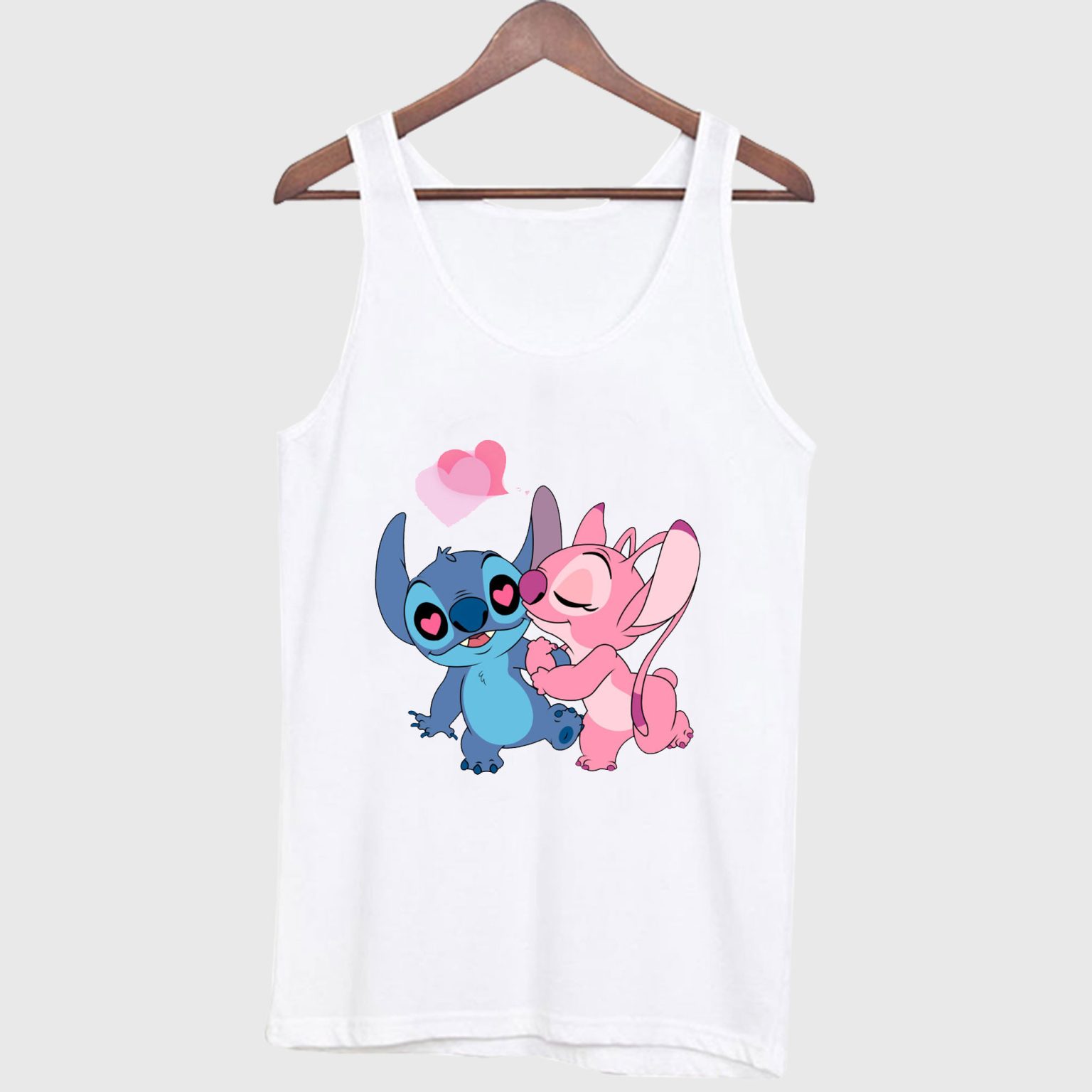 Stitch & Angel Love Tank-top