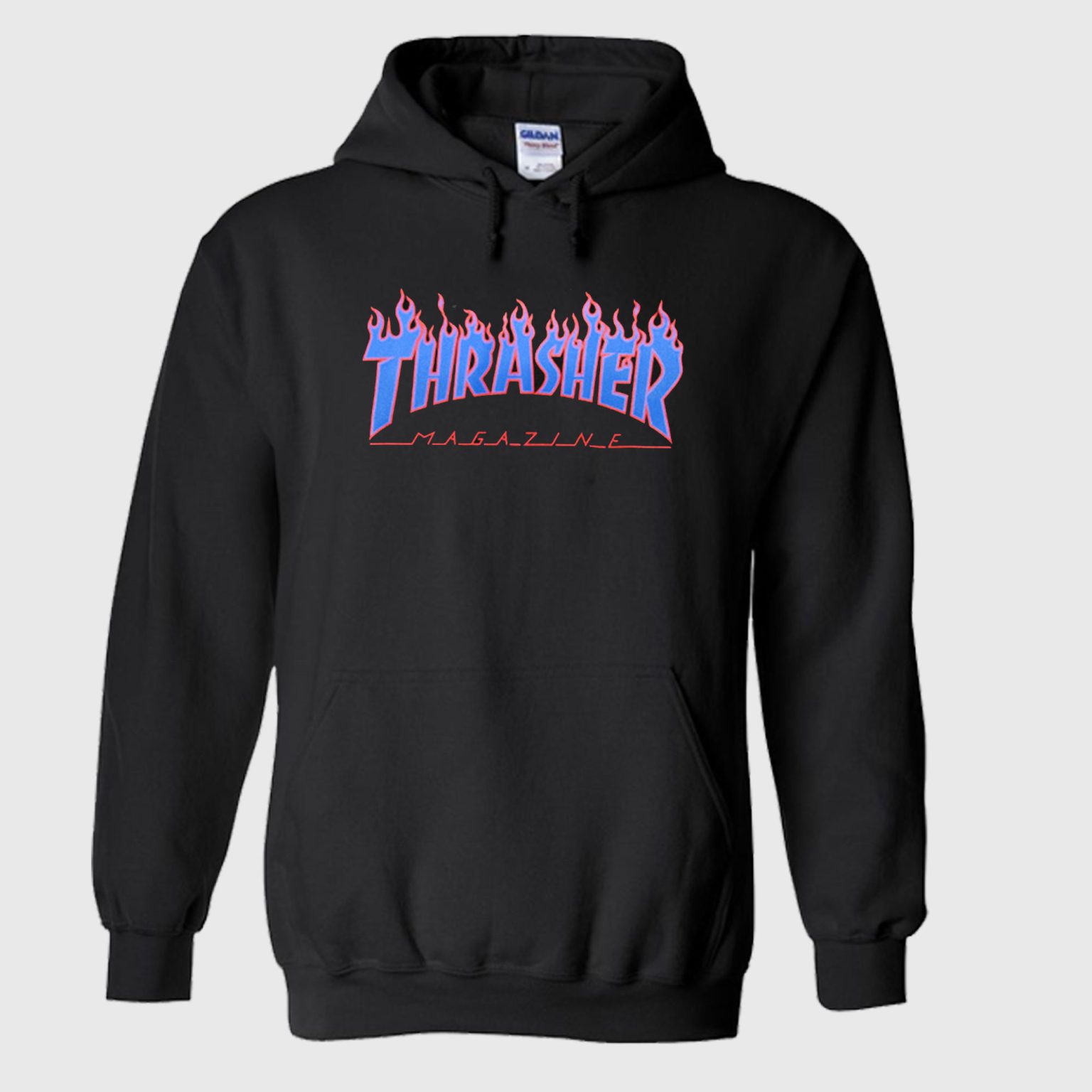 Thrasher Blue Pink Hoodie