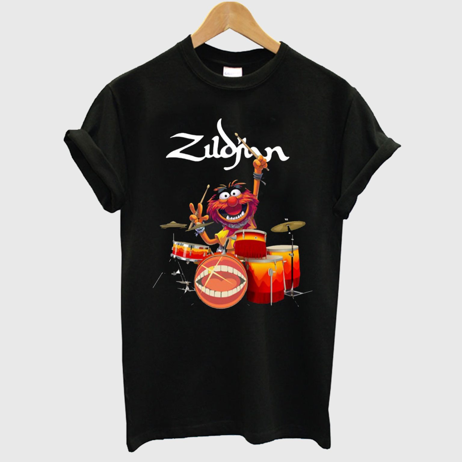 The Muppet Zildjian Drums T Shirt