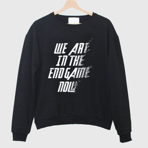 We Are In The Endgame Now Sweatshirt