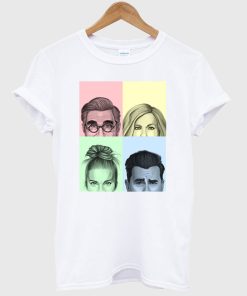 The Schitts Creek Colorful Cast T-Shirt