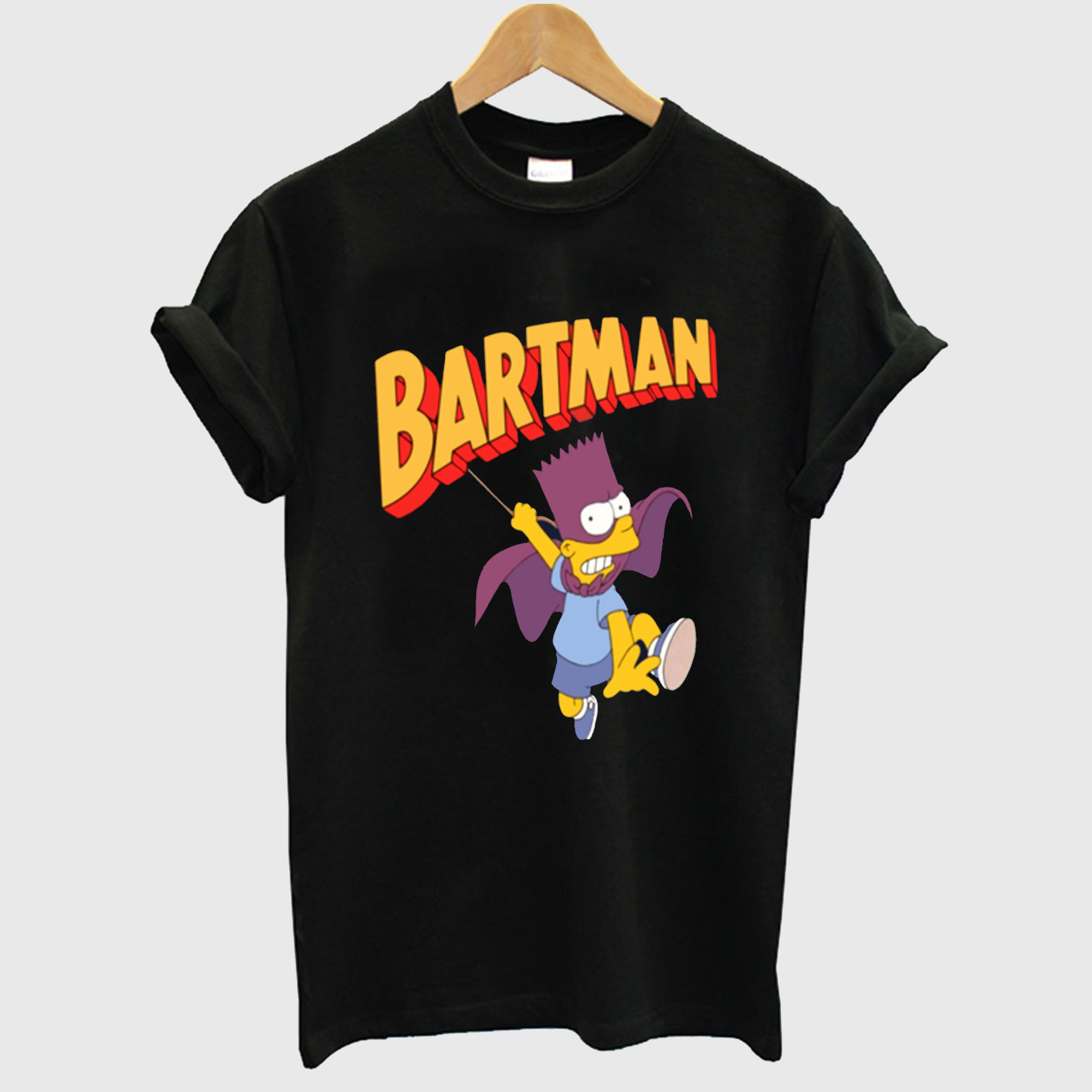 bart blue shirt