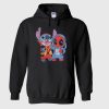 Deadpool And Stitch Hoodie