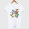 Junk Food Keith Haring Equality T shirt
