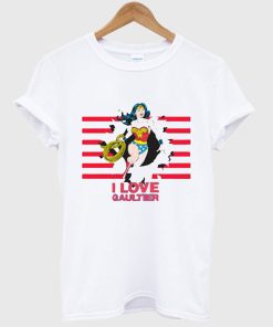 Wonder Woman I Love Gaultier T-Shirt