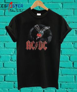 AC/DC T-Shirt Fly On The Wall Concert Tour 1985 Hall Of Fame T Shirt