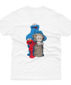 Kaws X Sesame Street Collab Small T shirt