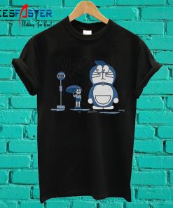 Totoro Doraemon Crossover T shirt