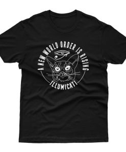 A New World Order Is Rising Illumicati Cat T shirt
