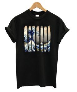 Edo Japan Hokusai, Great Wave off Kanagawa - Tsunami T shirt