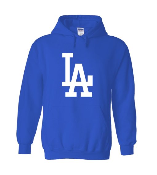 LA Dodgers Blue Hoodie