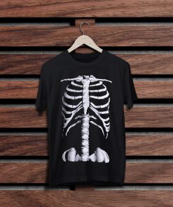Skeleton Rib Cage T Shirt