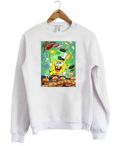 Spongebob Squarepants Making Krabby Patty Sweatshirt