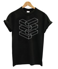 Endless Stack Optical Illusion T shirt