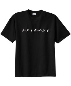Friends Black T shirt