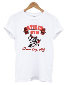 Atilis Gym Ocean City White T shirt
