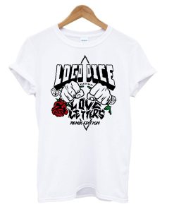 Dice The Garden Red Rose T shirt