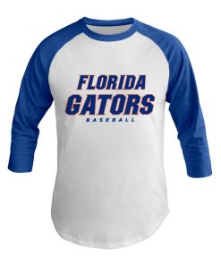 Florida Gator Baseball Blue White T shirt