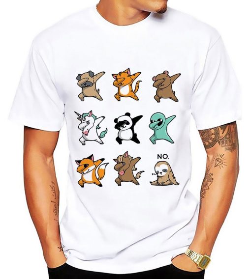 Happy Animals Dabbing T shirt