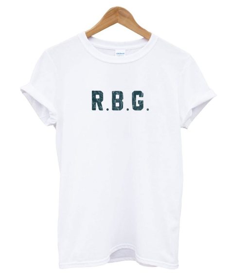 R.B.G. - Ruth Bader Ginsburg T shirt