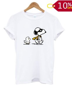 Peanuts Snoopy & Woodstock Halloween Ghosts T shirt
