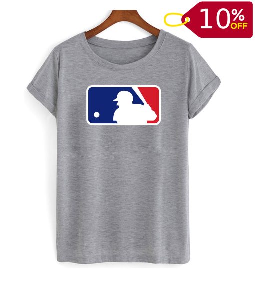 MLB Logo White T shirt