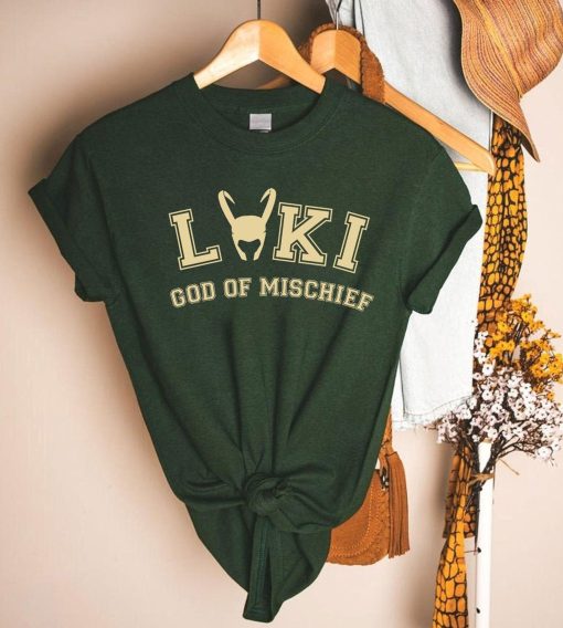 Loki God of Mischief T shirt