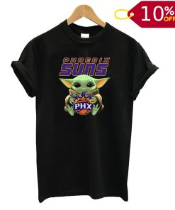 Phoenix Suns PHX Baby Yoda Star Wars T shirt