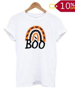 Halloween Boo Rainbow T shirt
