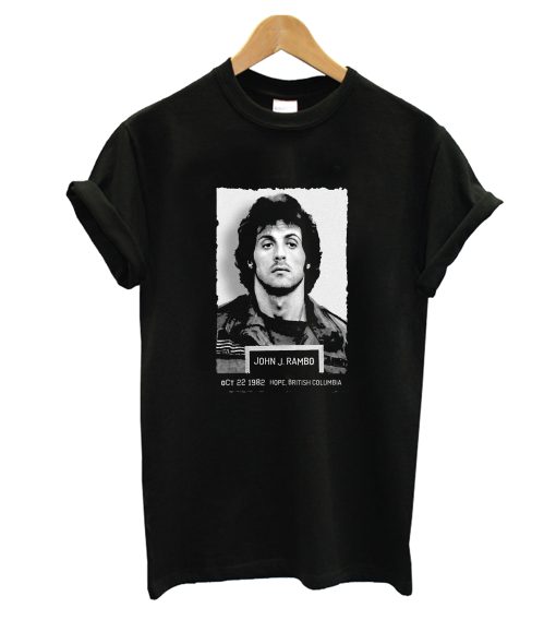John Rambo Mugshot T-Shirt