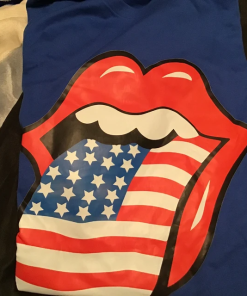 American Flag Lips T-Shirt