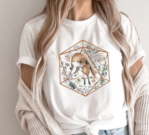 Fox Dice Floral T-Shirt